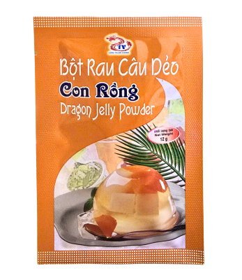 Bột rau câu dẻo con rồng 12g
