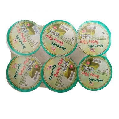 Thạch Dừa Đường Phèn ( Lốc 6 Hũ 130g)